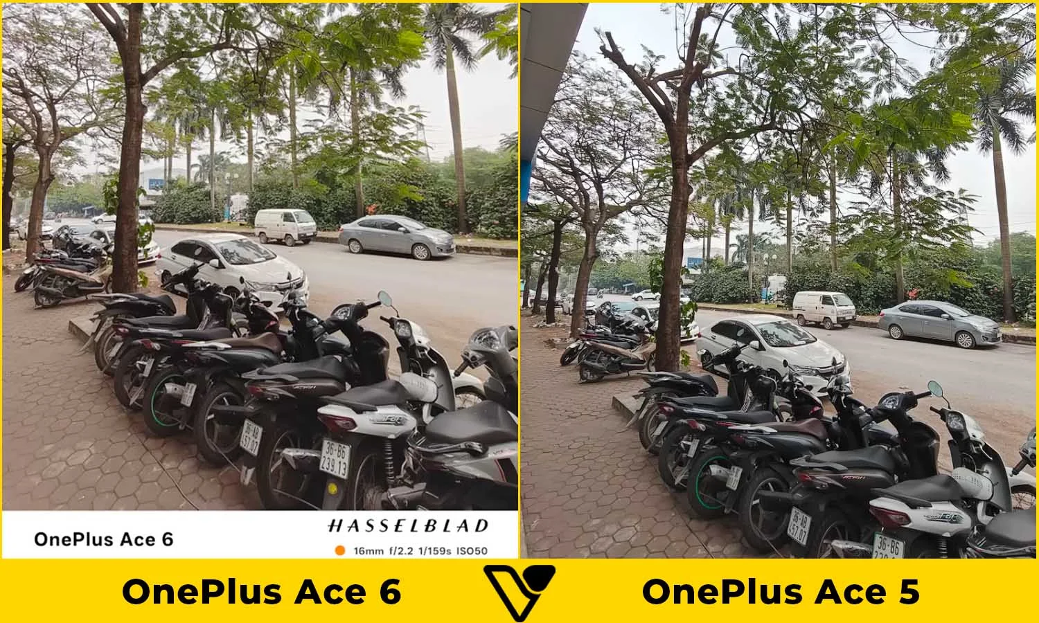 So sánh ảnh chụp thực tế OnePlus Ace 6 vs OnePlus Ace 5
