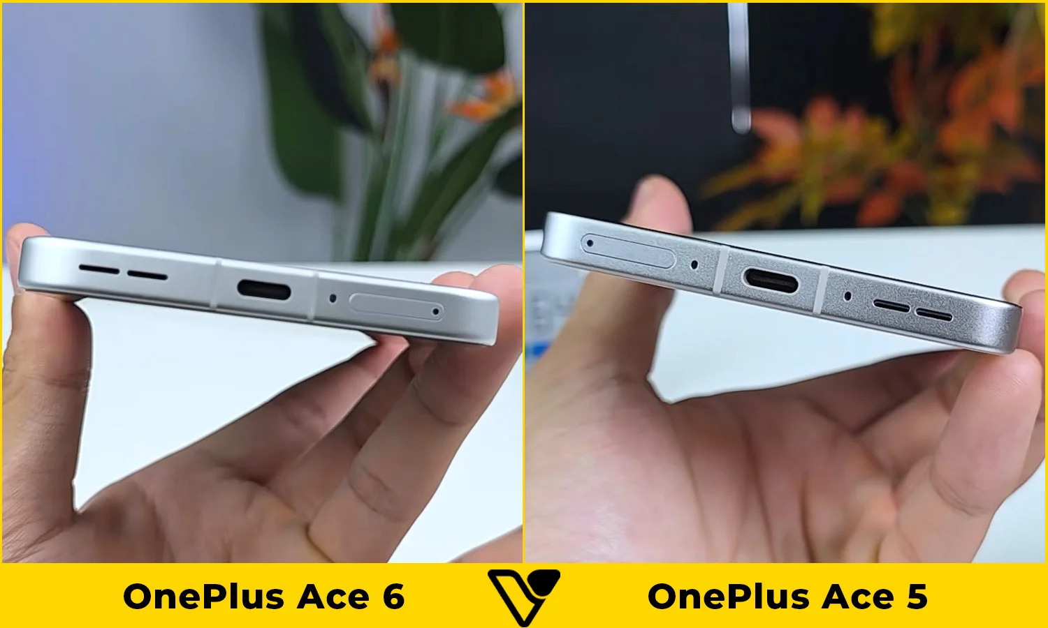 So sánh pin và sạc OnePlus Ace 6 vs OnePlus Ace 5