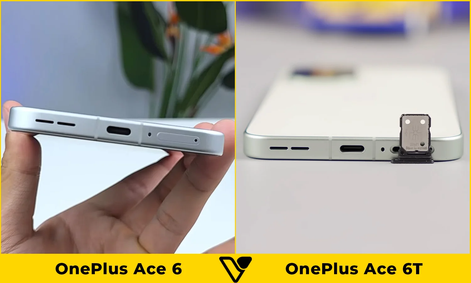 So sánh pin và sạc OnePlus Ace 6 vs OnePlus Ace 6T