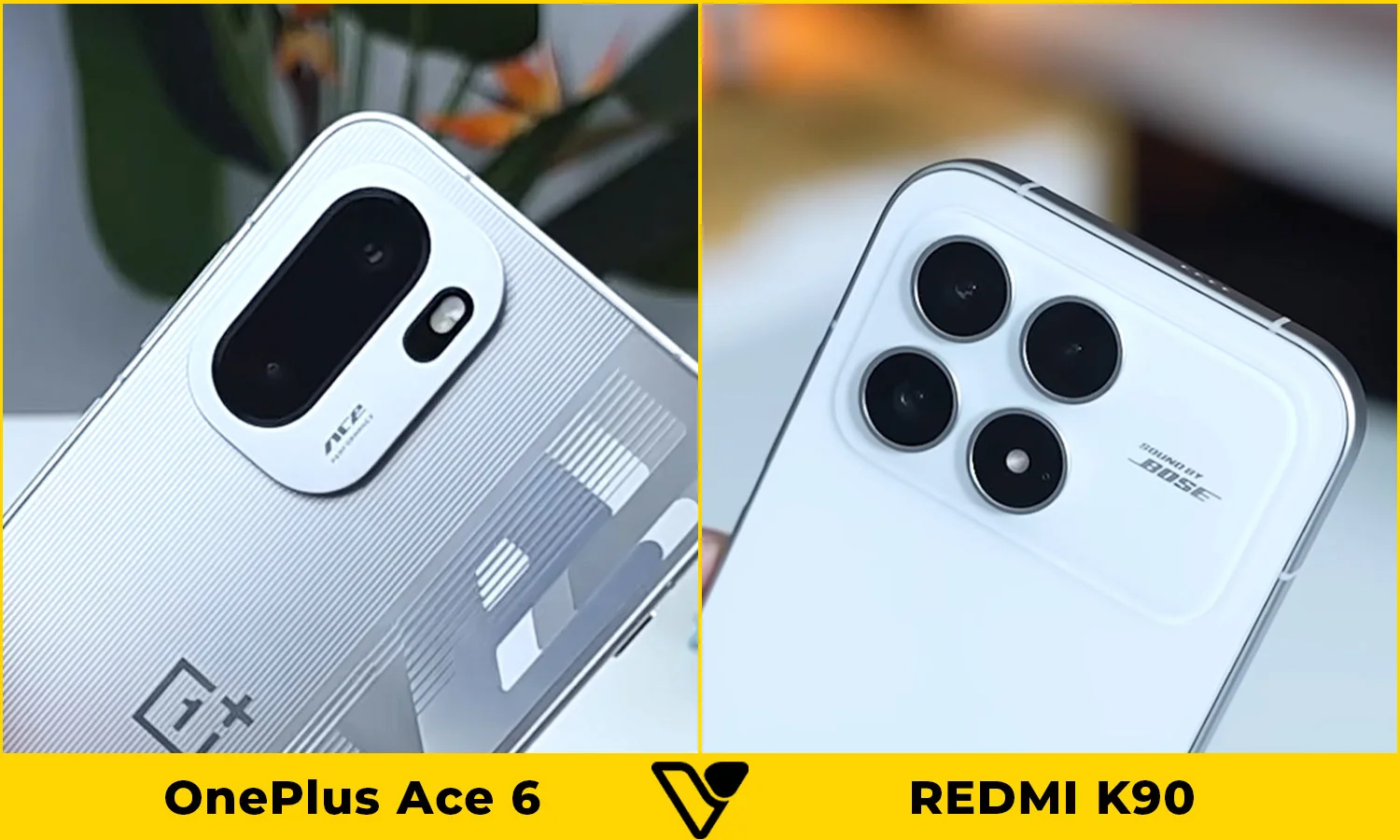 So sánh camera OnePlus Ace 6 vs REDMI K90
