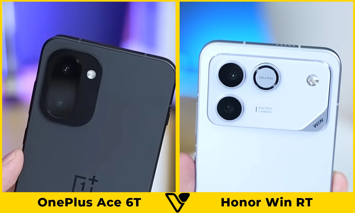 So sánh camera OnePlus Ace 6T vs Honor WIN RT
