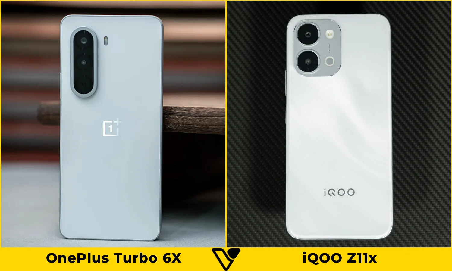 So sánh thiết kế OnePlus Turbo 6X vs iQOO Z11x