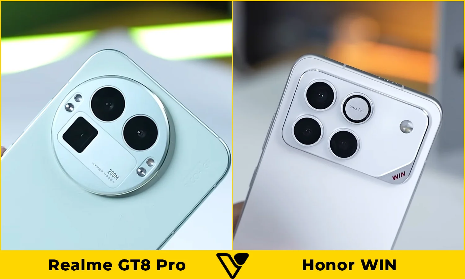 So sánh camera Realme GT8 Pro vs Honor WIN