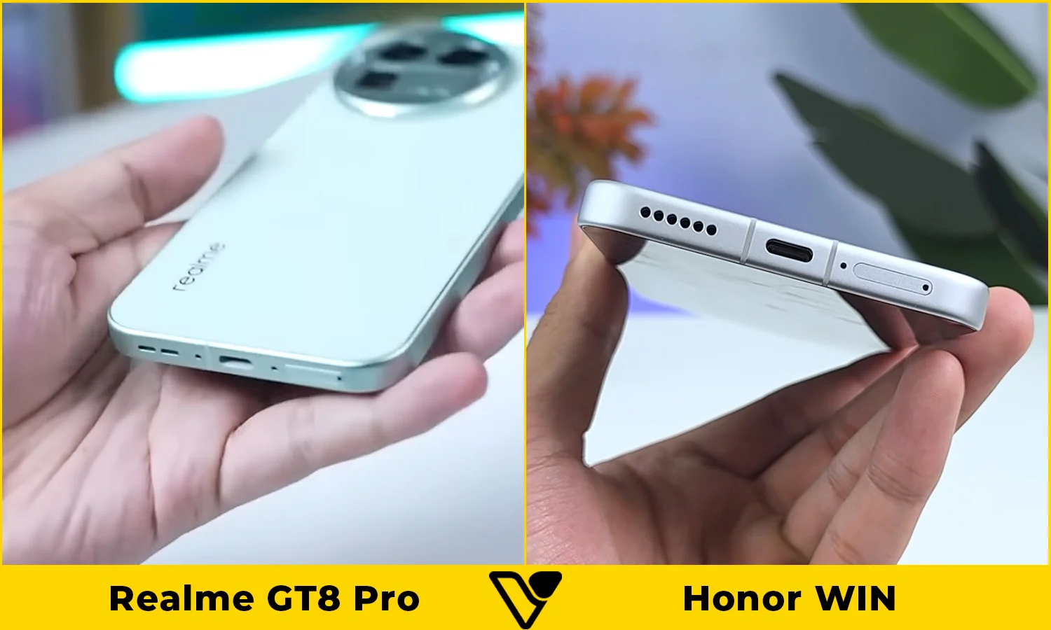 So sánh pin và sạc Realme GT8 Pro vs Honor WIN