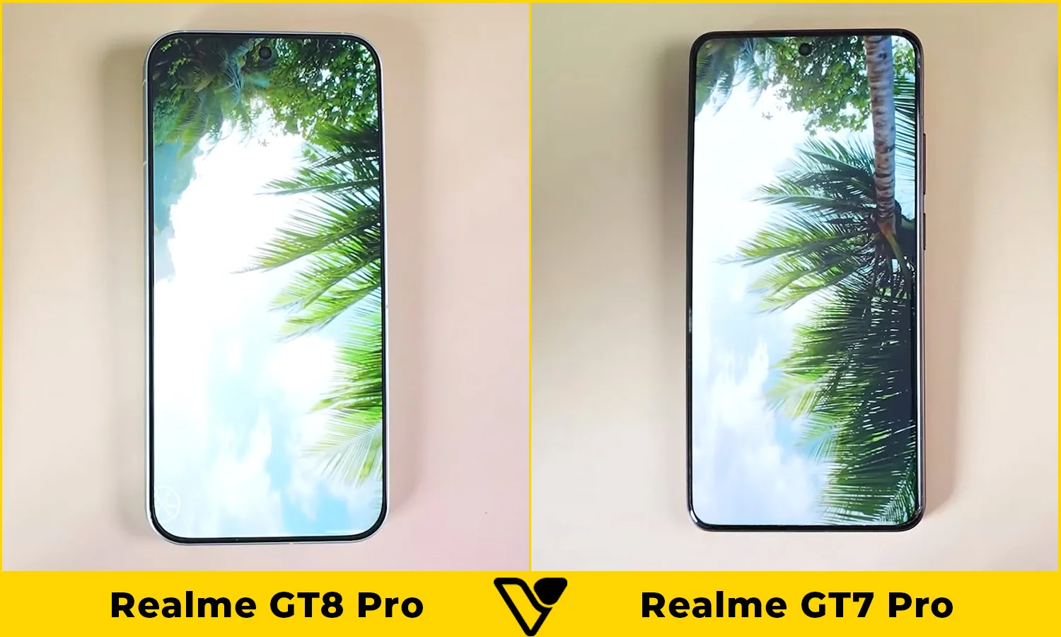 So sánh màn hình Realme GT8 Pro vs Realme GT7 Pro