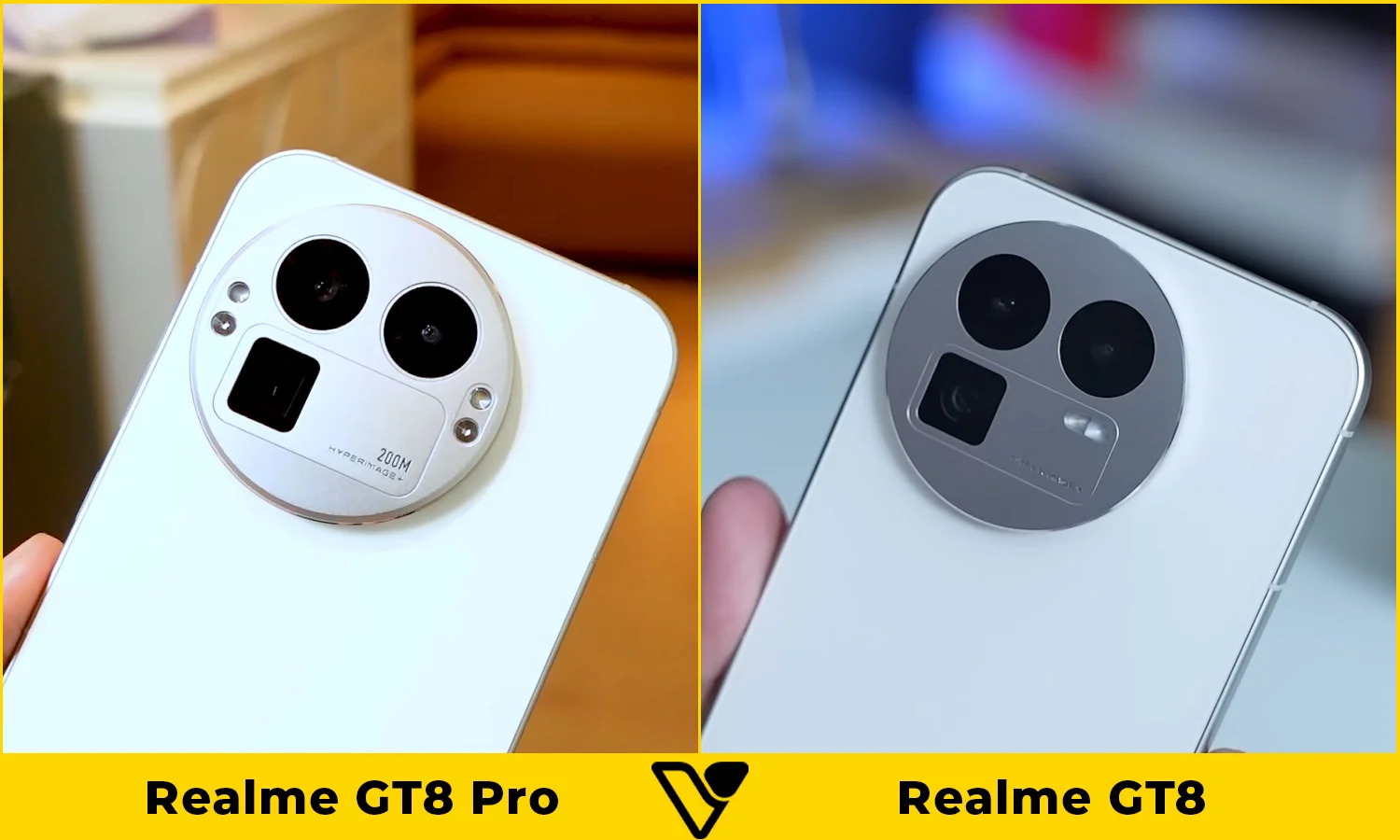 So sánh camera Realme GT8 Pro vs Realme GT8