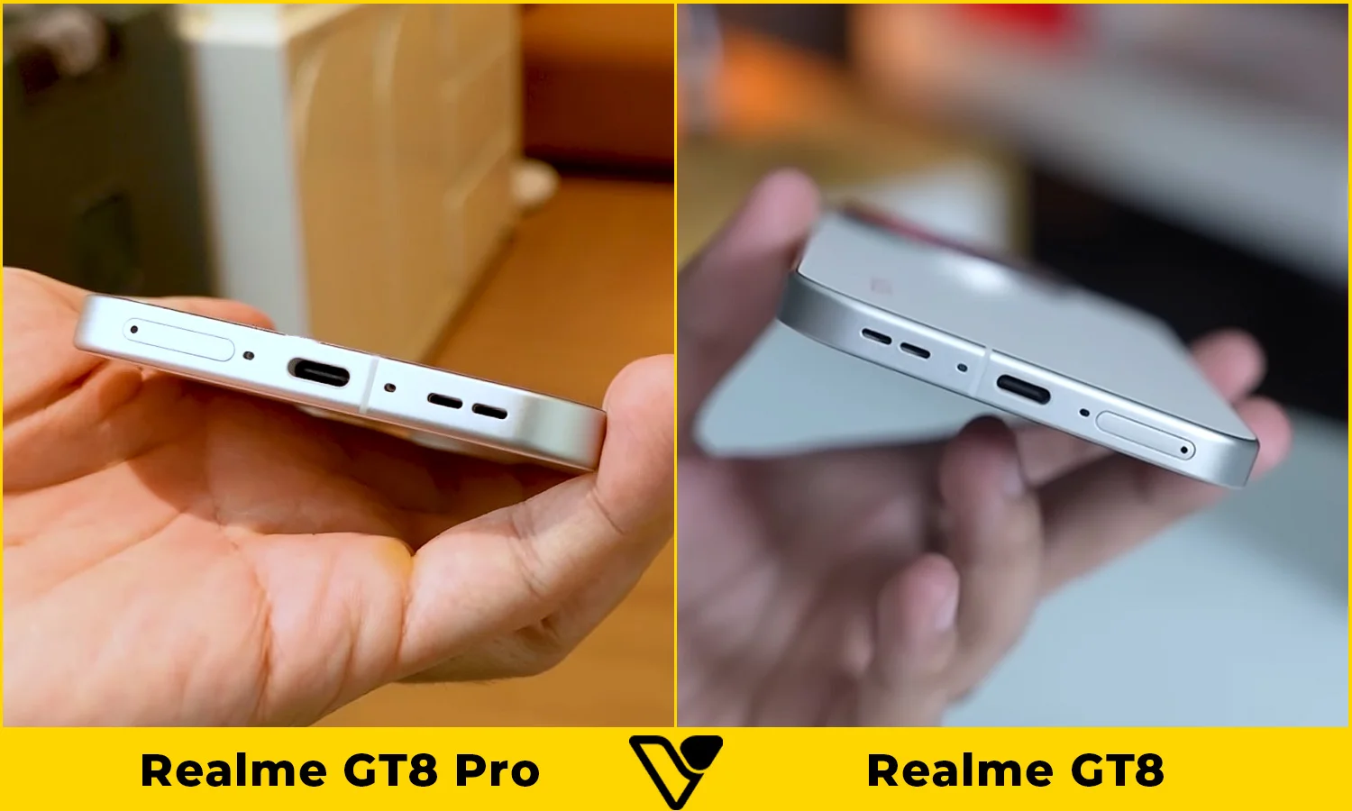 So sánh pin và sạc Realme GT8 Pro vs Realme GT8