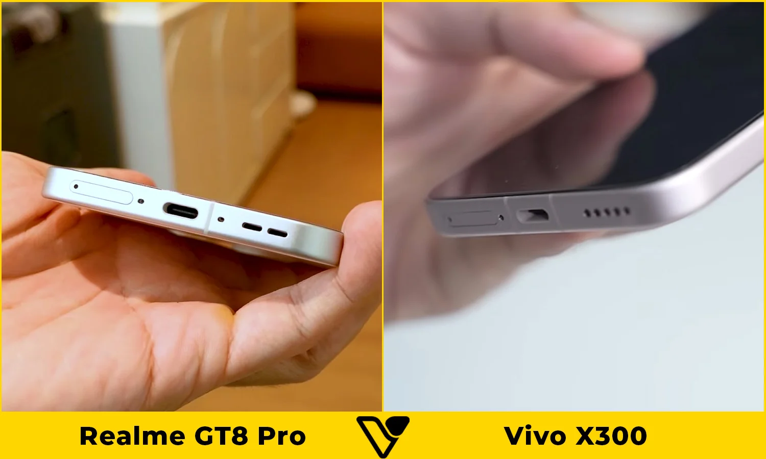 So sánh pin và sạc Realme GT8 Pro vs Vivo X300