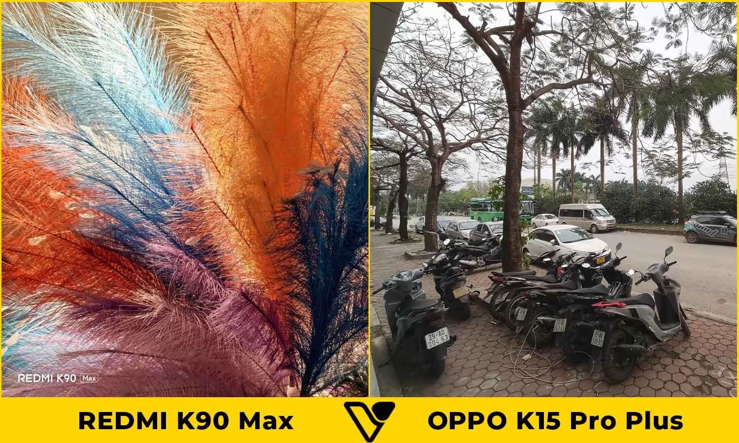 So sánh ảnh chụp REDMI K90 Max vs OPPO K15 Pro Plus