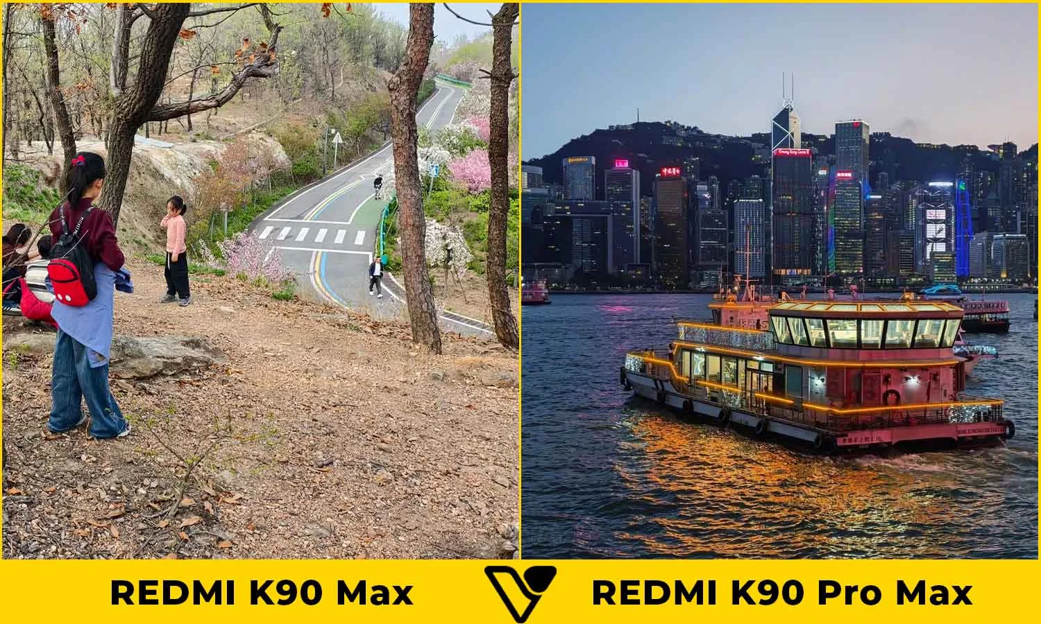 So sánh ảnh chụp REDMI K90 Max vs REDMI K90 Pro Max