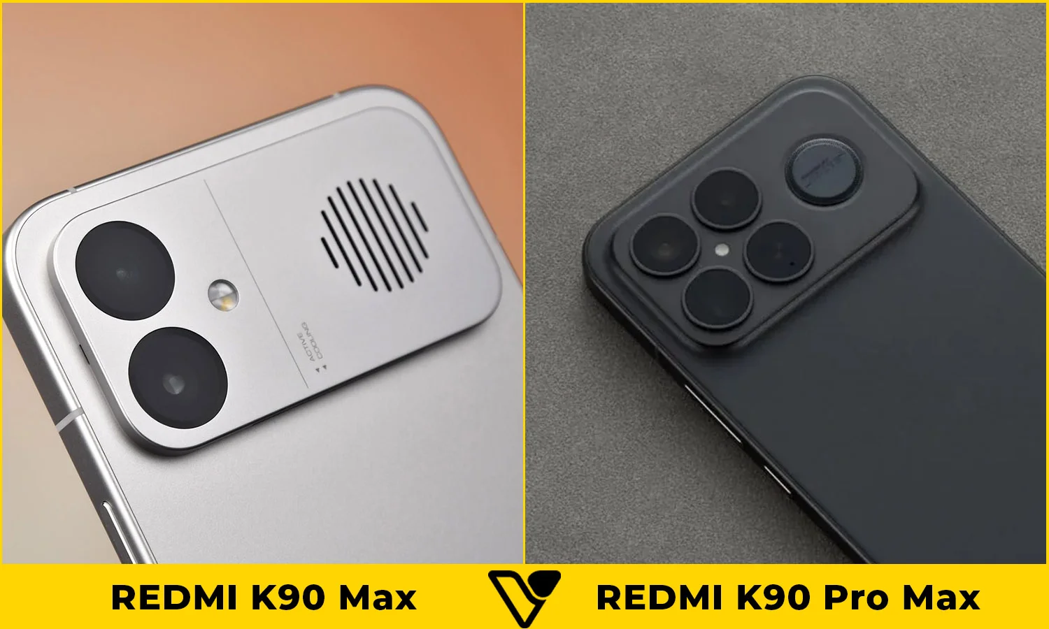 So sánh camera REDMI K90 Max vs REDMI K90 Pro Max