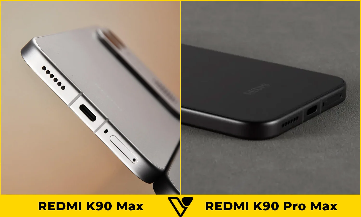 So sánh pin và sạc REDMI K90 Max vs REDMI K90 Pro Max