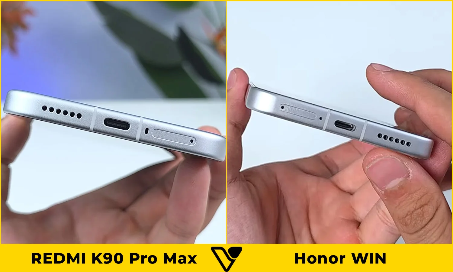 So sánh pin và sạc REDMI K90 Pro Max vs Honor WIN