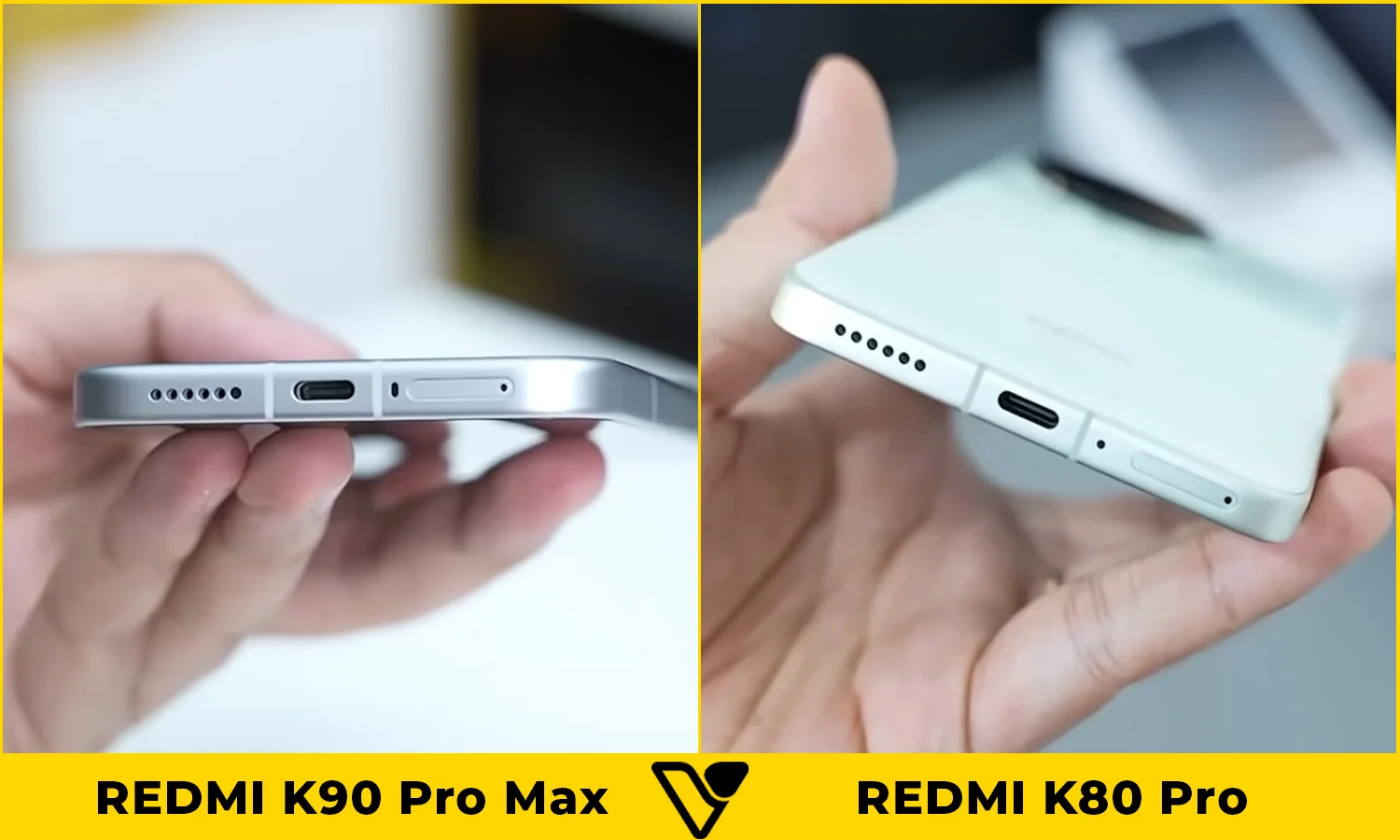 So sánh pin và sạc REDMI K90 Pro Max vs REDMI K80 Pro