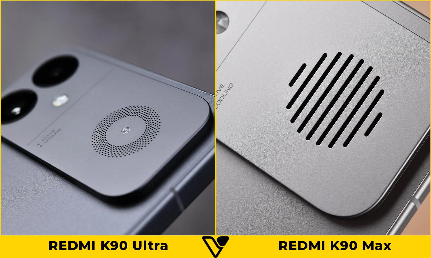 So sánh tản nhiệt REDMI K90 Ultra vs REDMI K90 Max