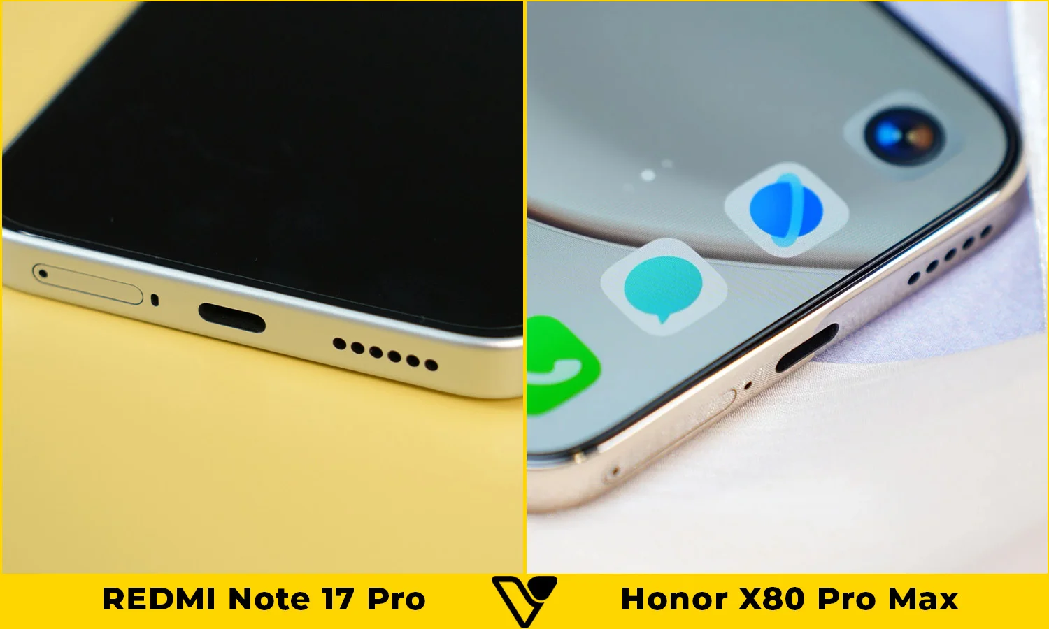So sánh pin và sạc REDMI Note 17 Pro vs Honor X80 Pro Max