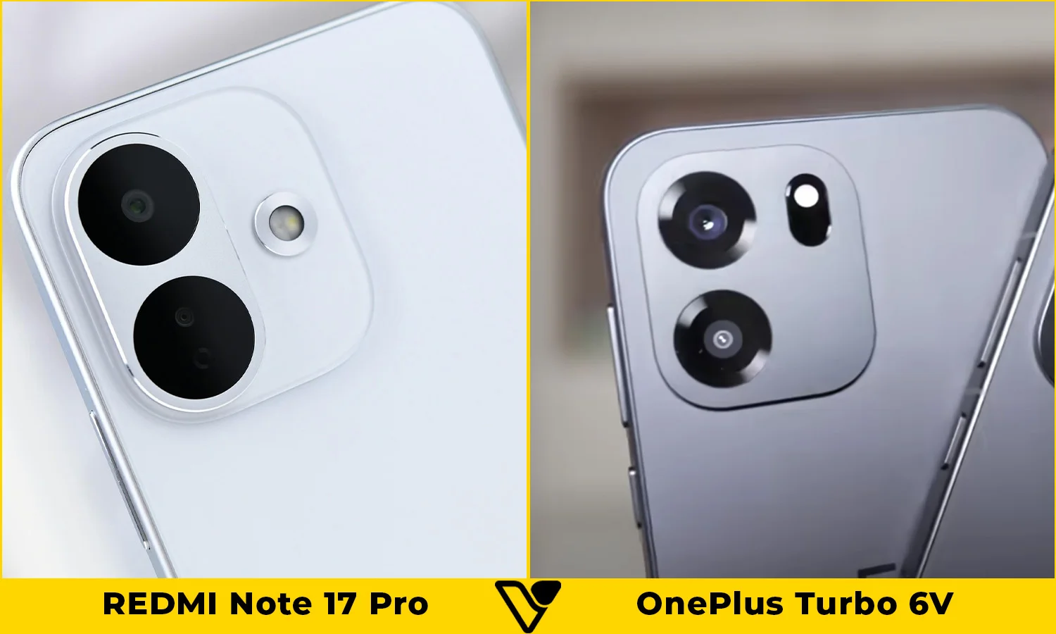 So sánh camera REDMI Note 17 Pro vs OnePlus Turbo 6V