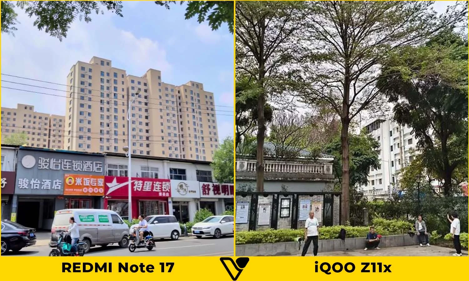 So sánh ảnh chụp ban ngày