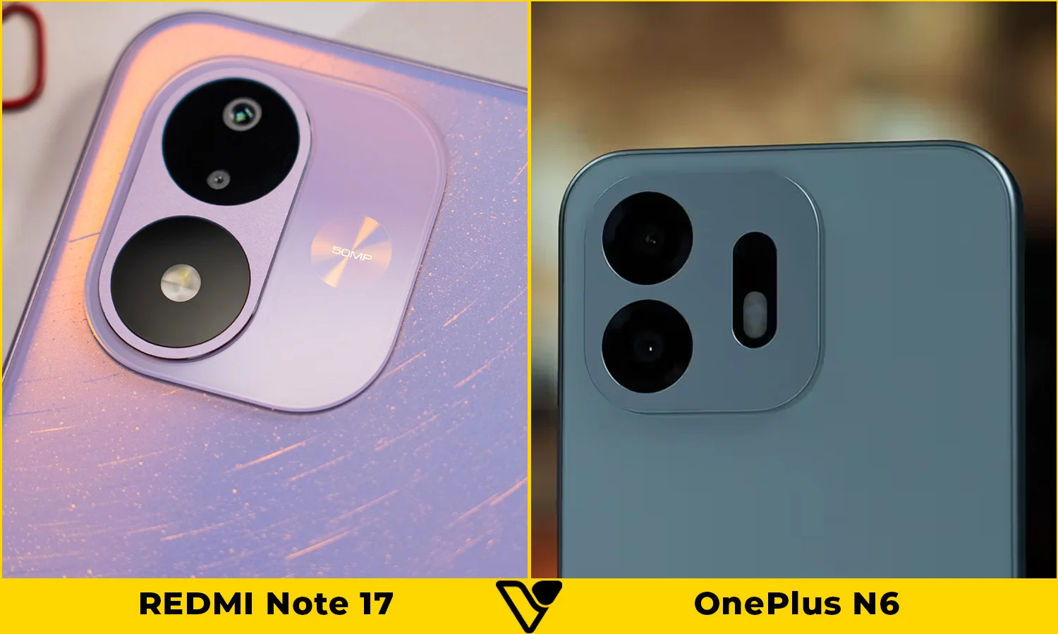 So sánh camera REDMI Note 17 vs OnePlus N6