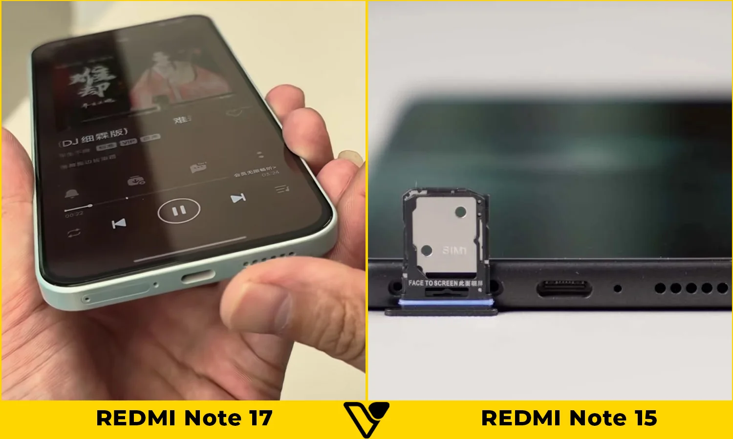 So sánh pin và sạc REDMI Note 17 vs REDMI Note 15