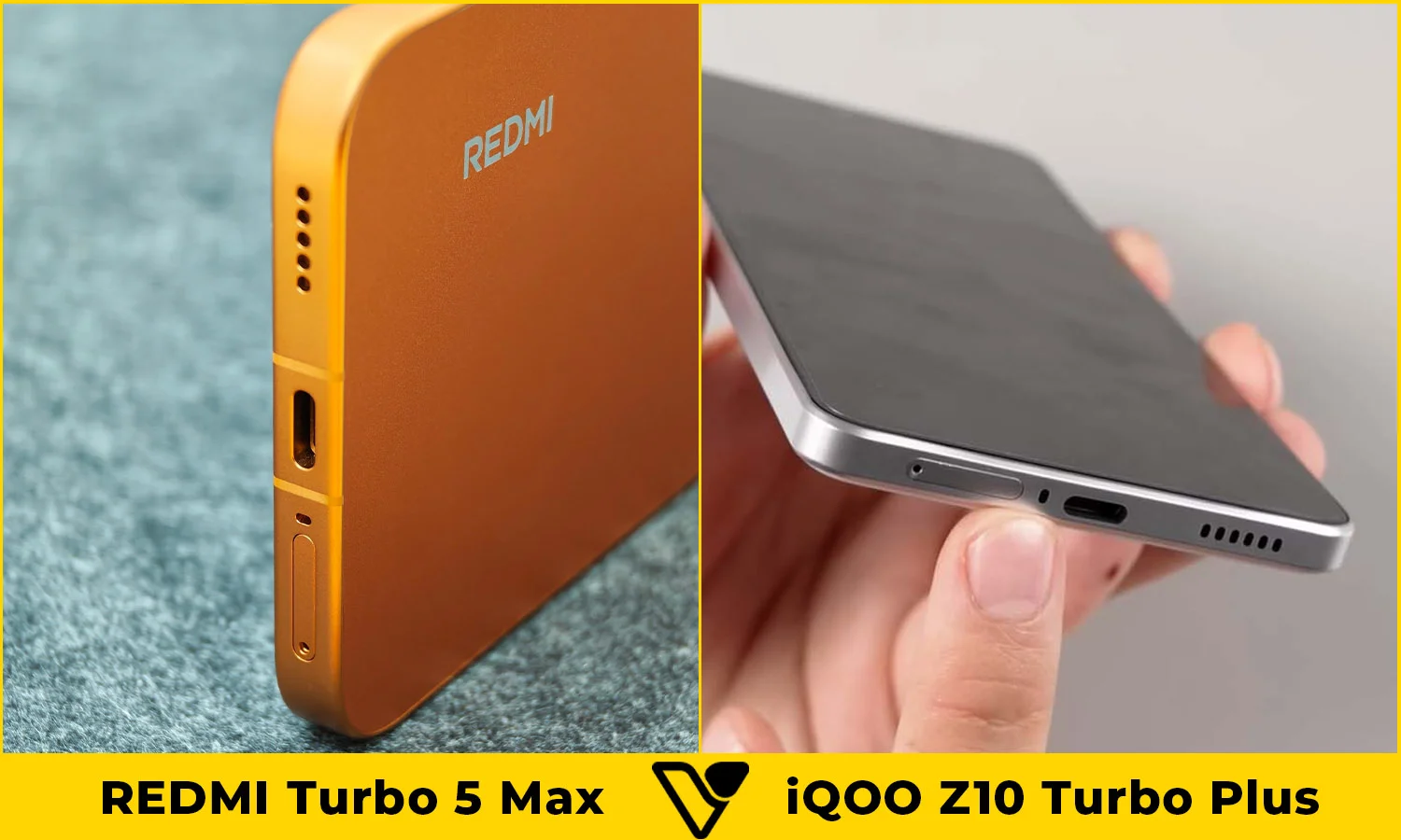 So sánh pin và sạc REDMI Turbo 5 Max vs iQOO Z10 Turbo Plus