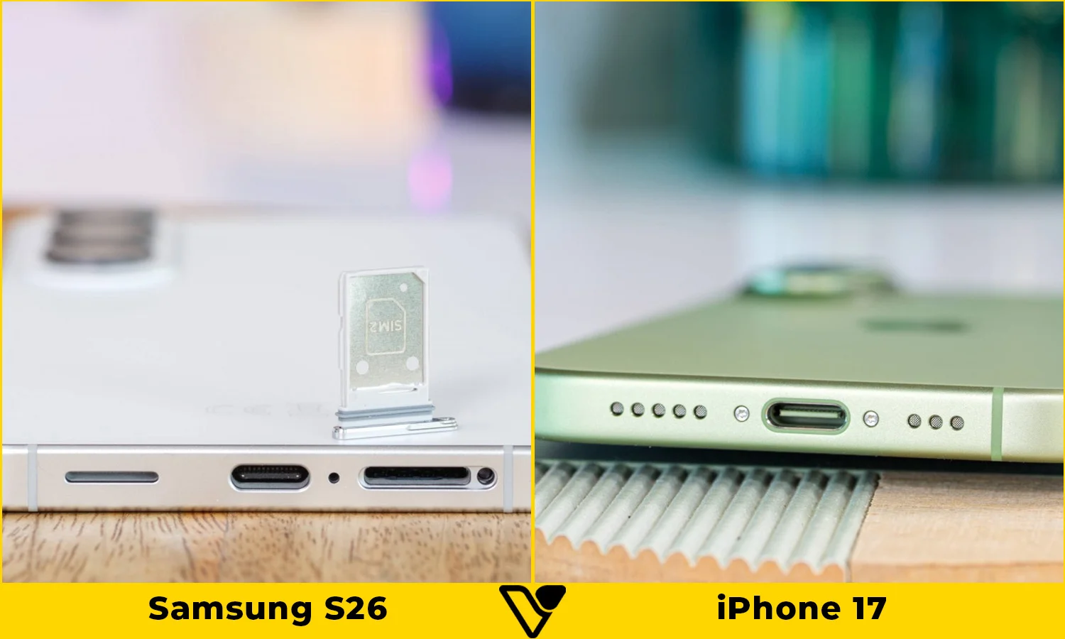So sánh pin và sạc Samsung S26 vs iPhone 17