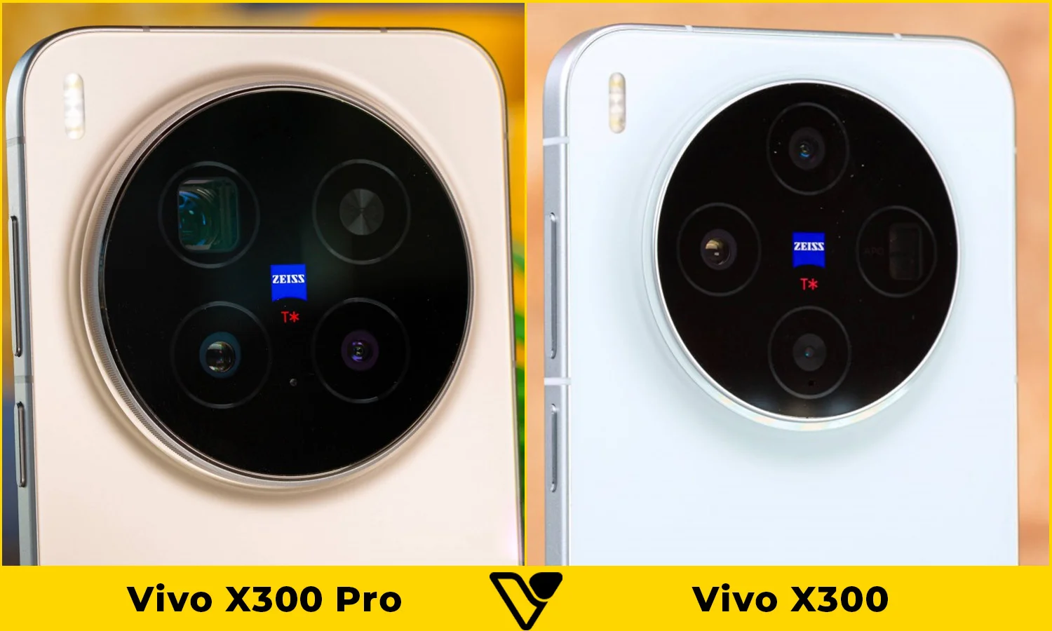 So sánh camera Vivo X300 Pro vs Vivo X300