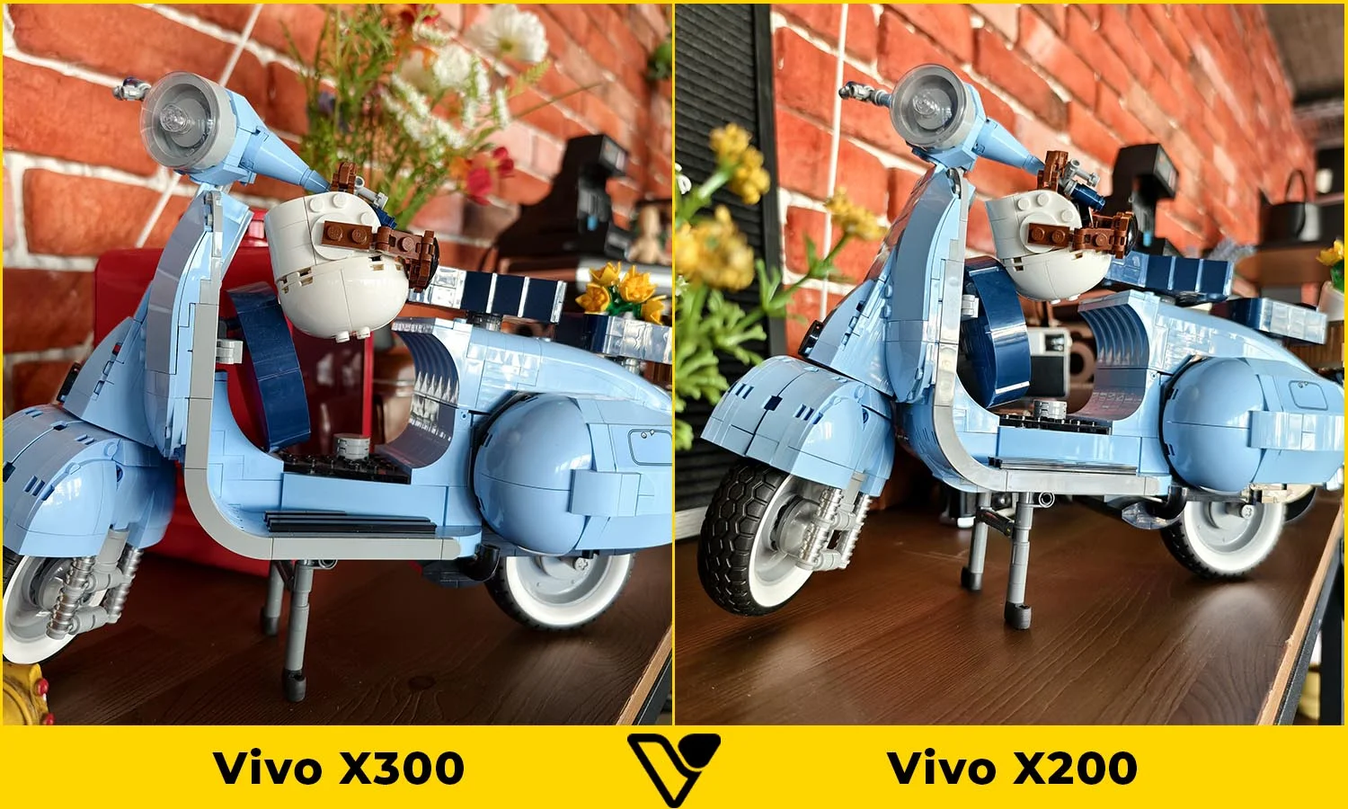 So sánh ảnh chụp camera chính Vivo X300 vs Vivo X200