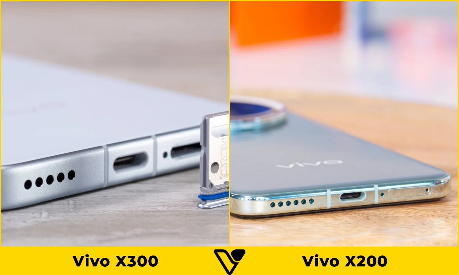 So sánh pin và sạc Vivo X300 vs Vivo X200
