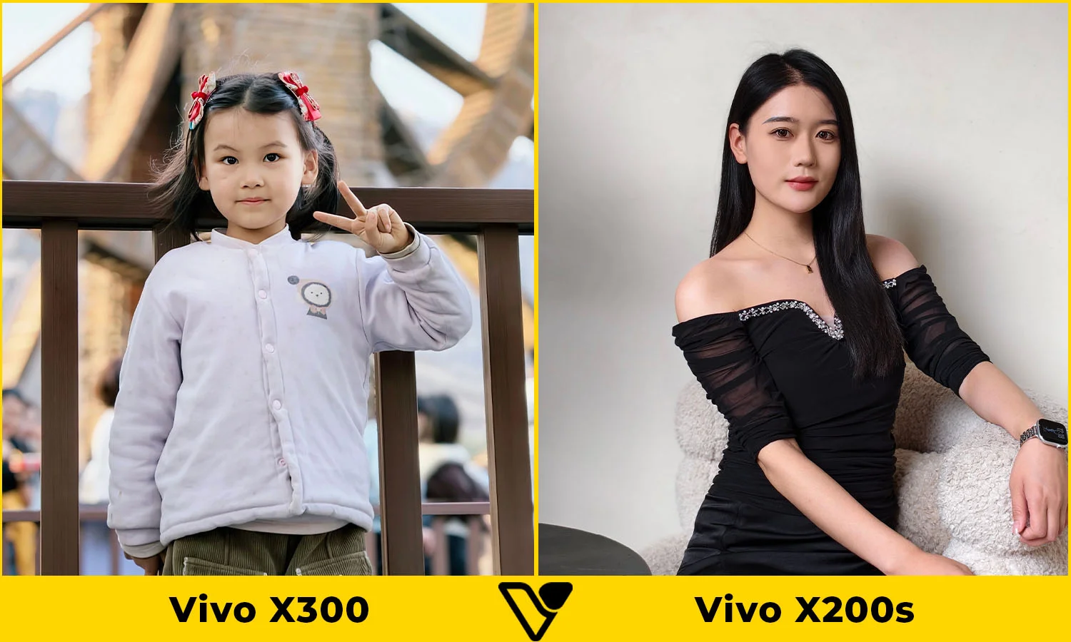 So sánh ảnh chụp chân dung Vivo X300 vs Vivo X200s
