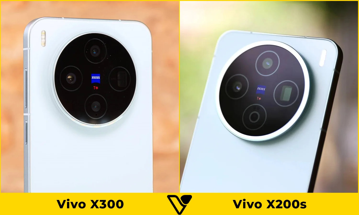 So sánh camera Vivo X300 vs Vivo X200s