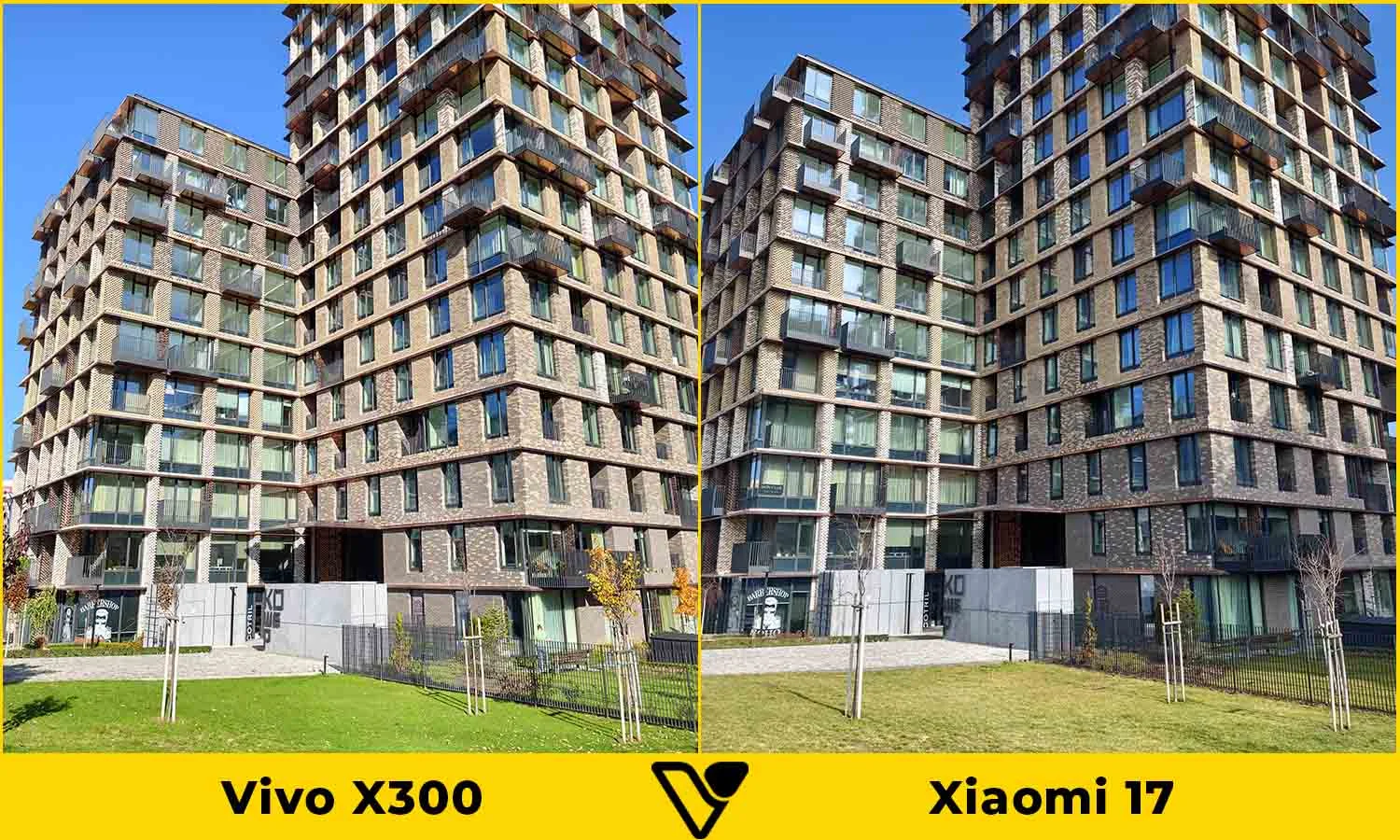 So sánh ảnh chụp ban ngày Vivo X300 vs Xiaomi 17