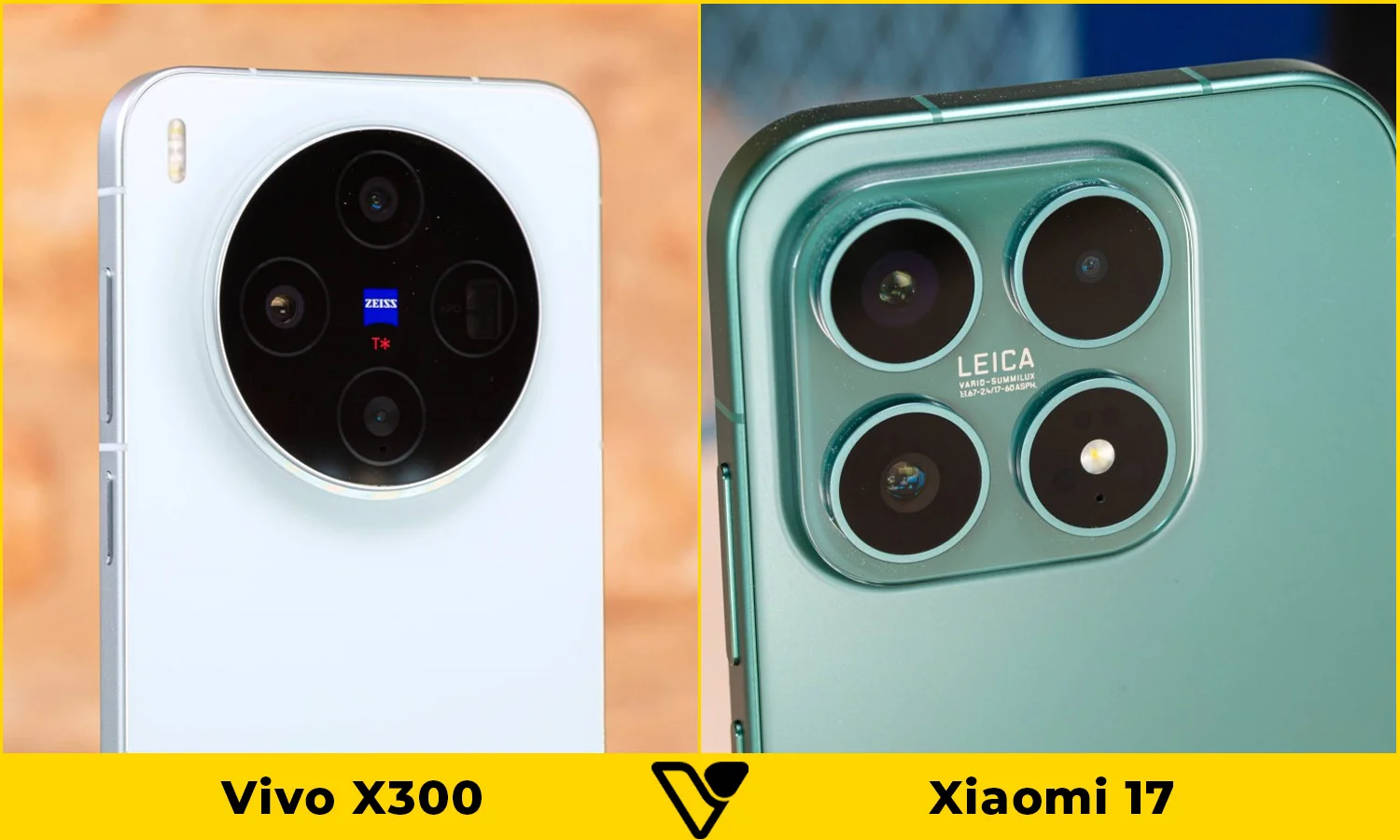 So sánh camera Vivo X300 vs Xiaomi 17