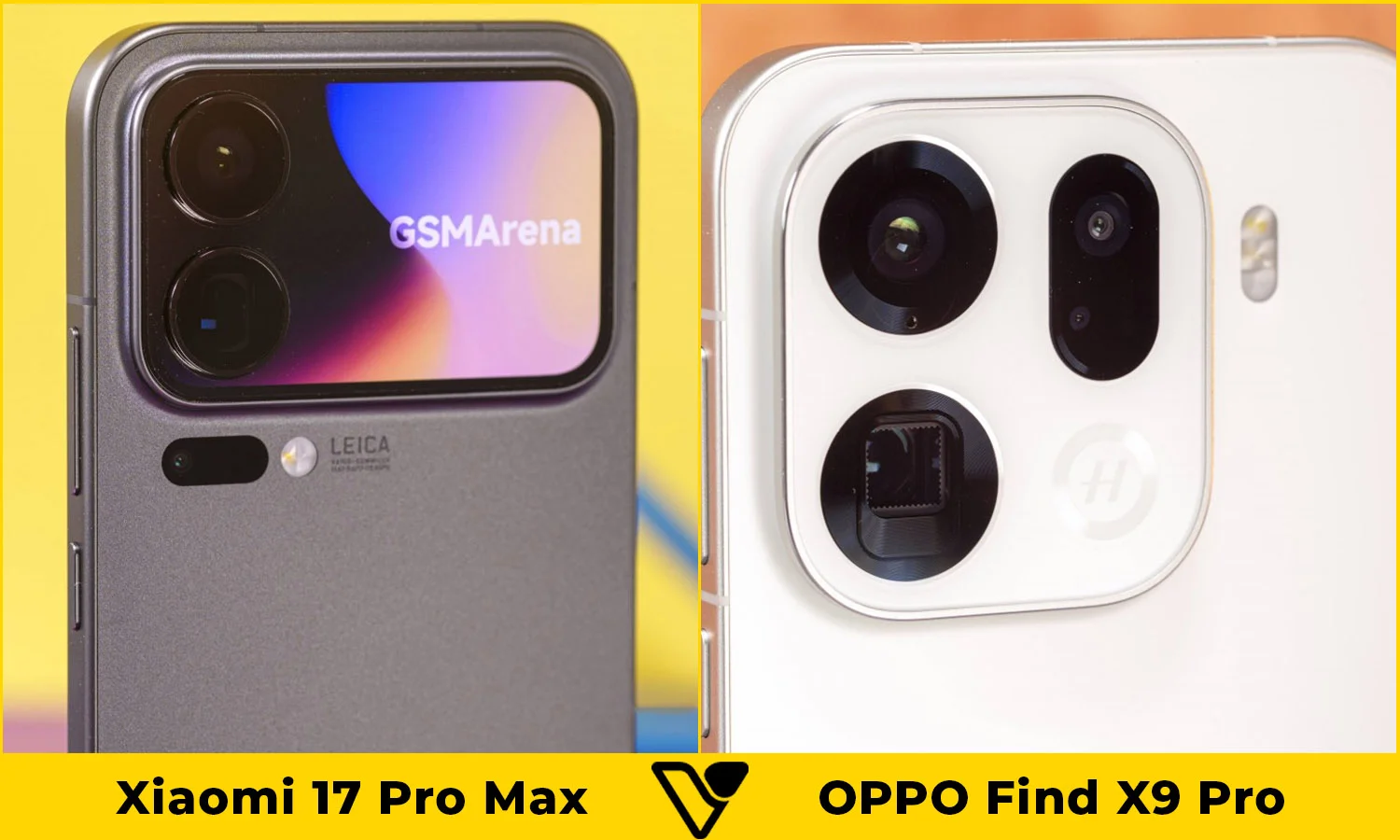 So sánh Xiaomi 17 Pro Max vs OPPO Find X9 Pro camera