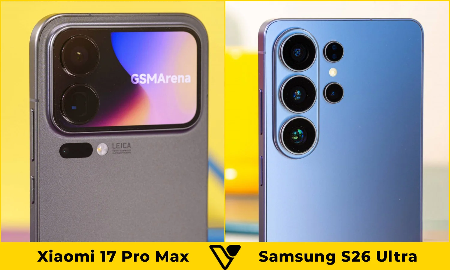 So sánh Xiaomi 17 Pro Max vs Samsung S26 Ultra camera
