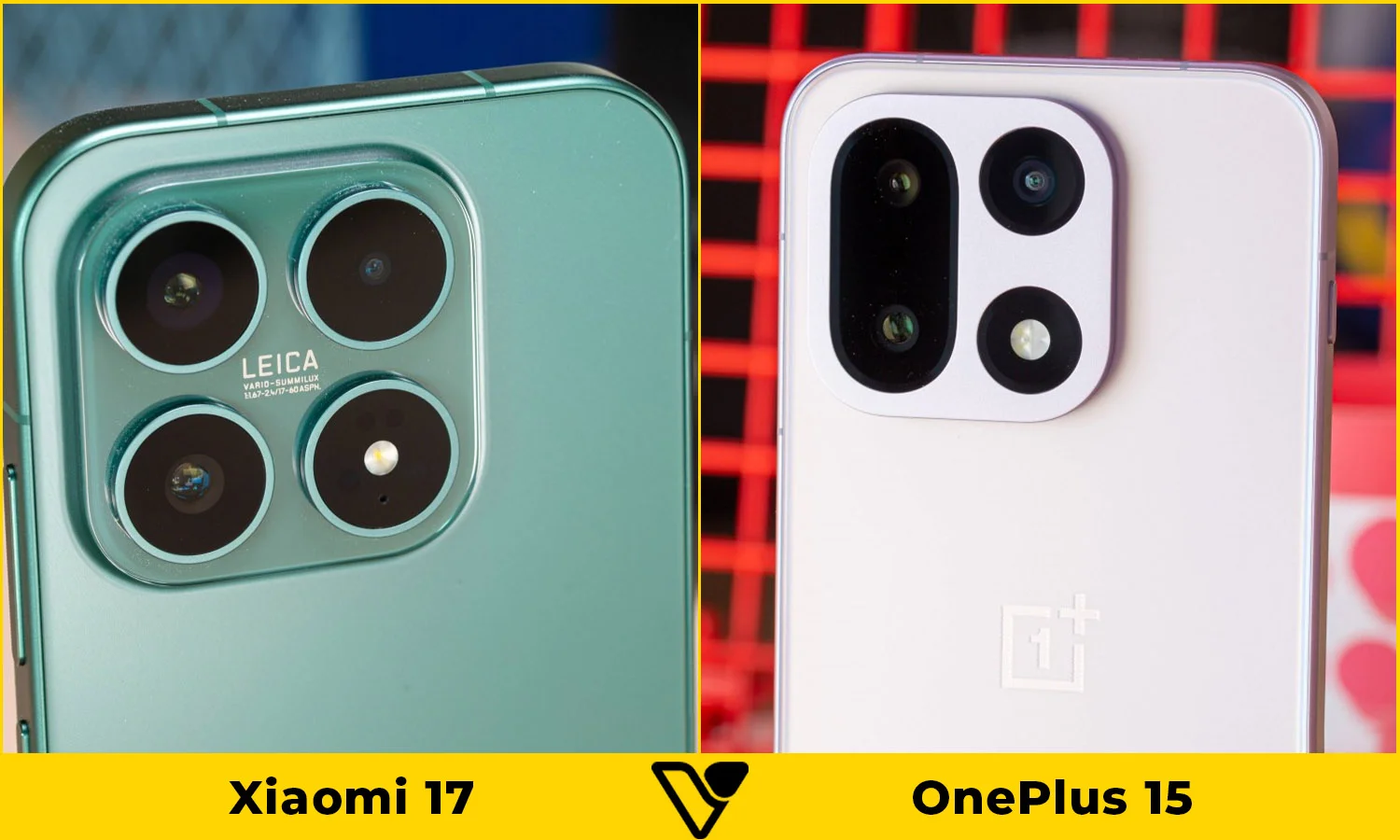 So sánh camera Xiaomi 17 vs OnePlus 15