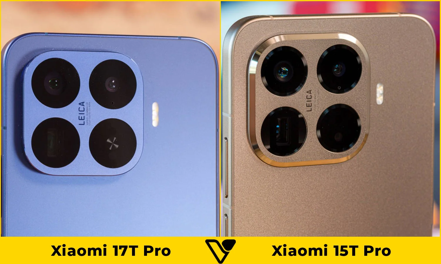 So sánh Xiaomi 17T Pro vs Xiaomi 15T Pro: Camera