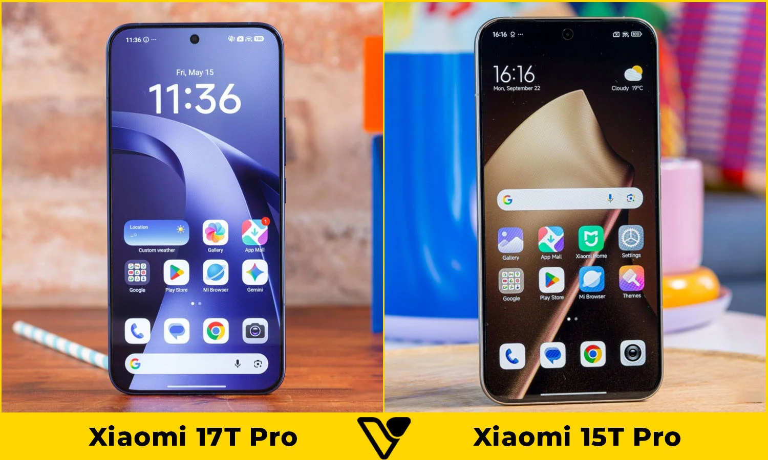 So sánh Xiaomi 17T Pro vs Xiaomi 15T Pro: Màn hình