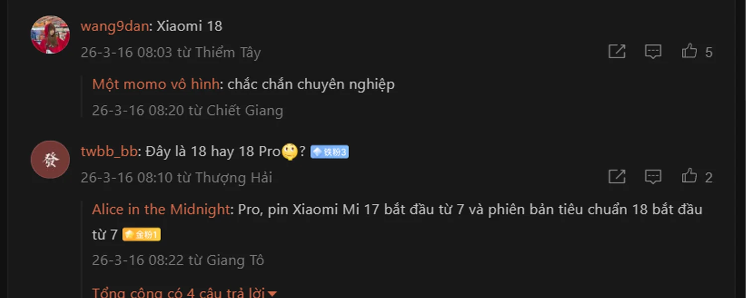 Kết luận của cộng đồng