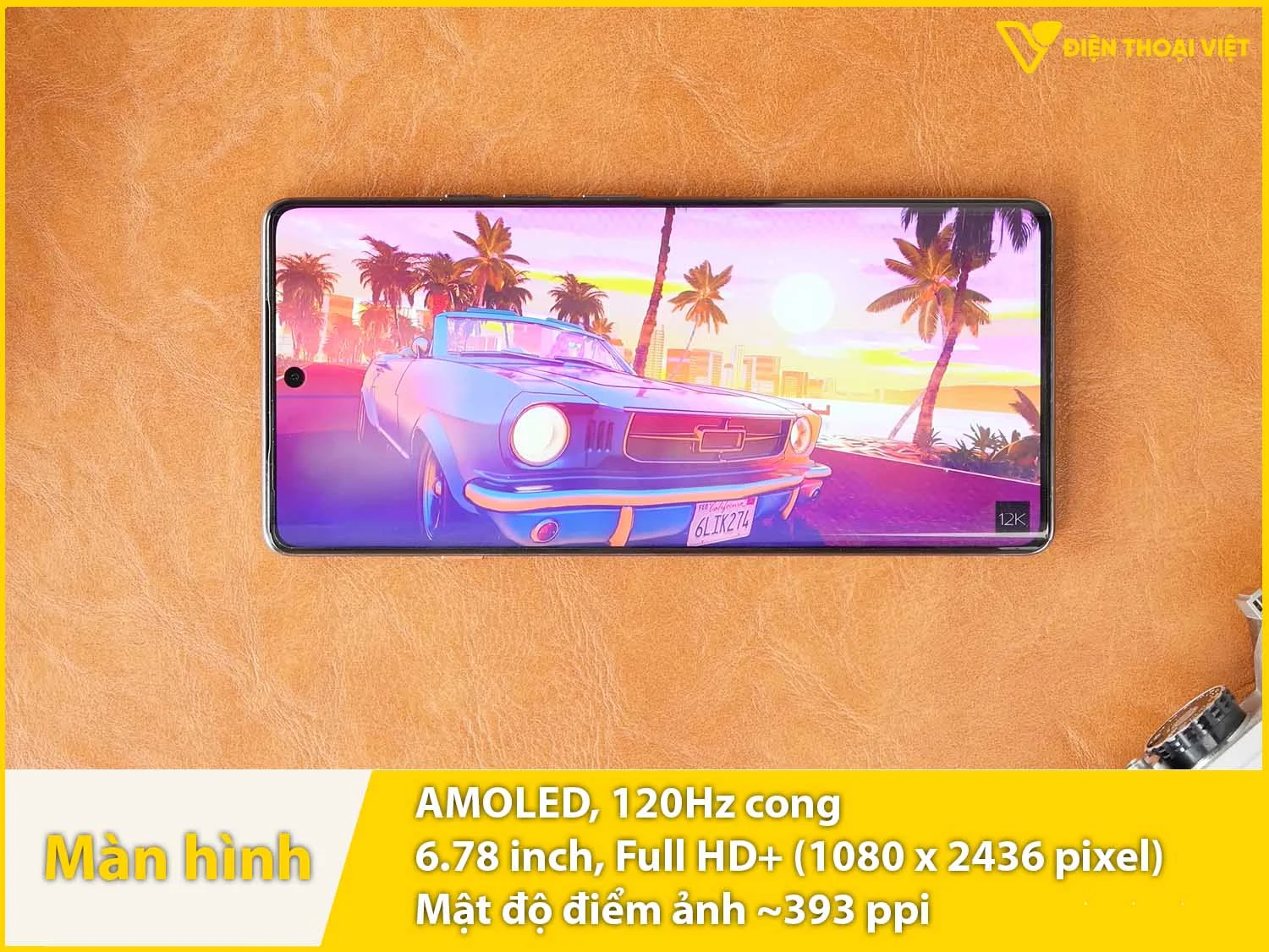 AMOLED 6,78 inch 120Hz, Full HD+