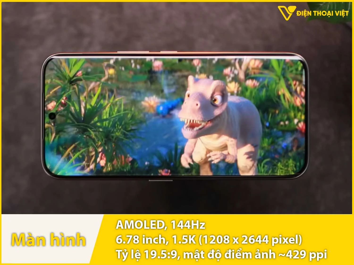 AMOLED 6,78 inch - 144Hz