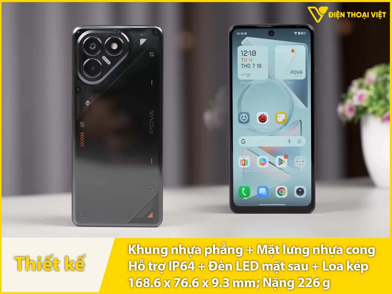 Ngoại hình hầm hố gaming