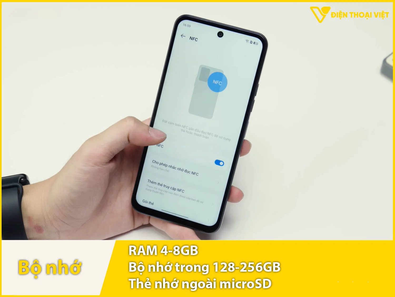 Tecno Spark 40 có RAM 4-8GB & Bộ nhớ 128-256GB