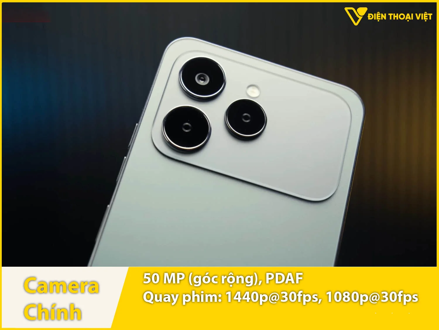 Camera 50MP & Quay phim 2K