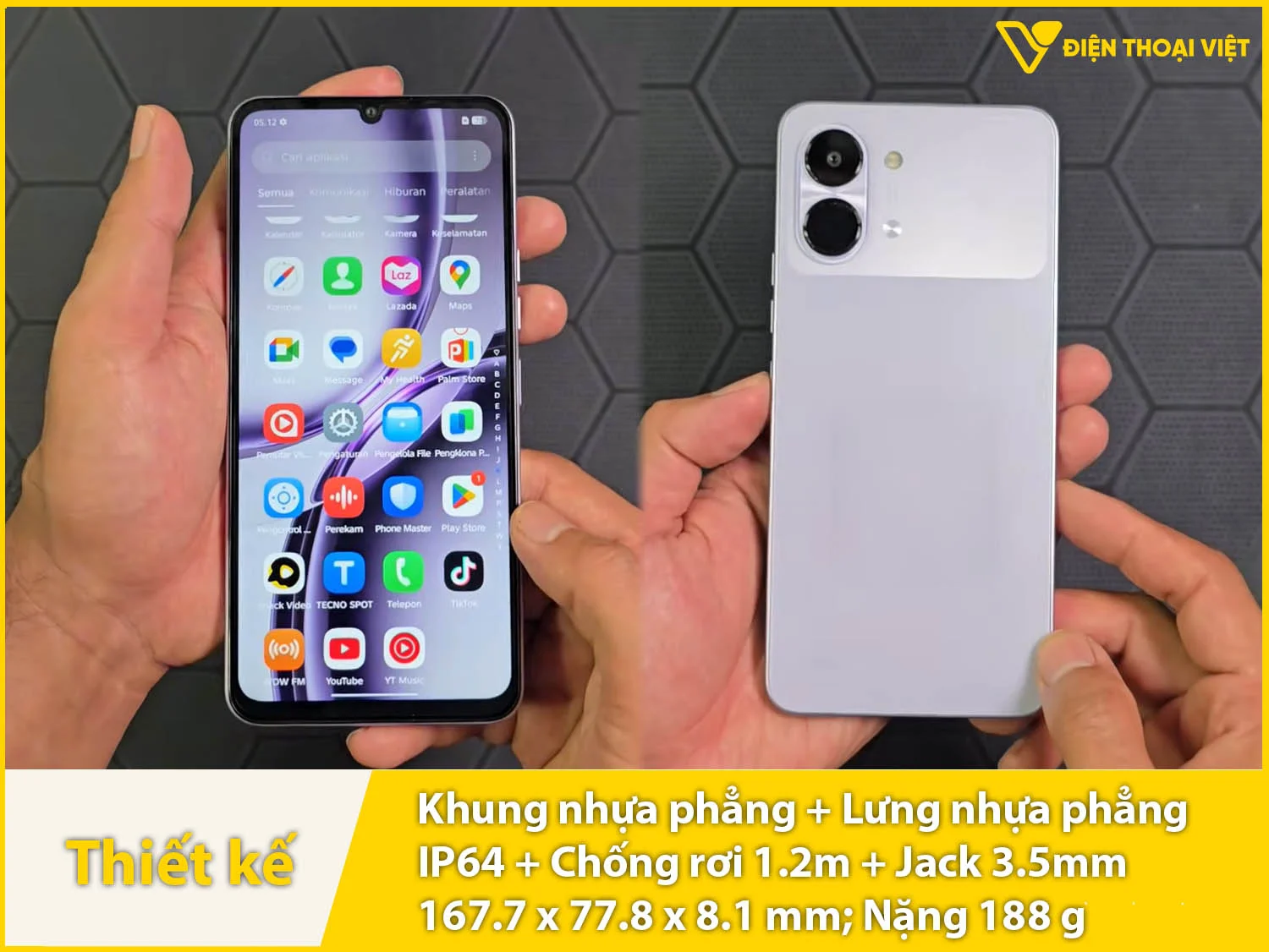 Ngoại hình vuông vắn, thời trang