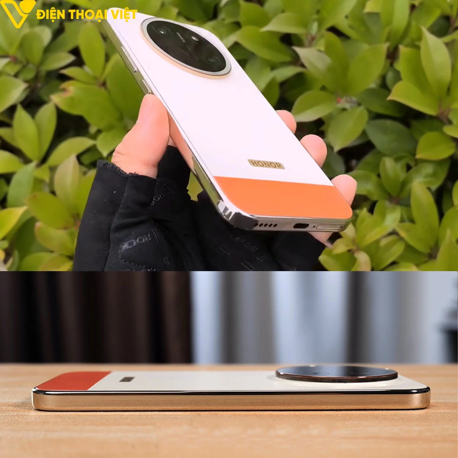 Thiết kế cạnh bên của Honor X80 Pro Max