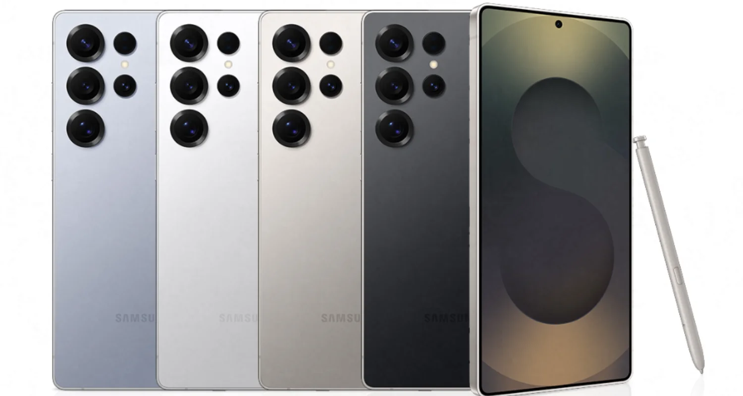 Samsung S25 Ultra tùy chọn màu sắc