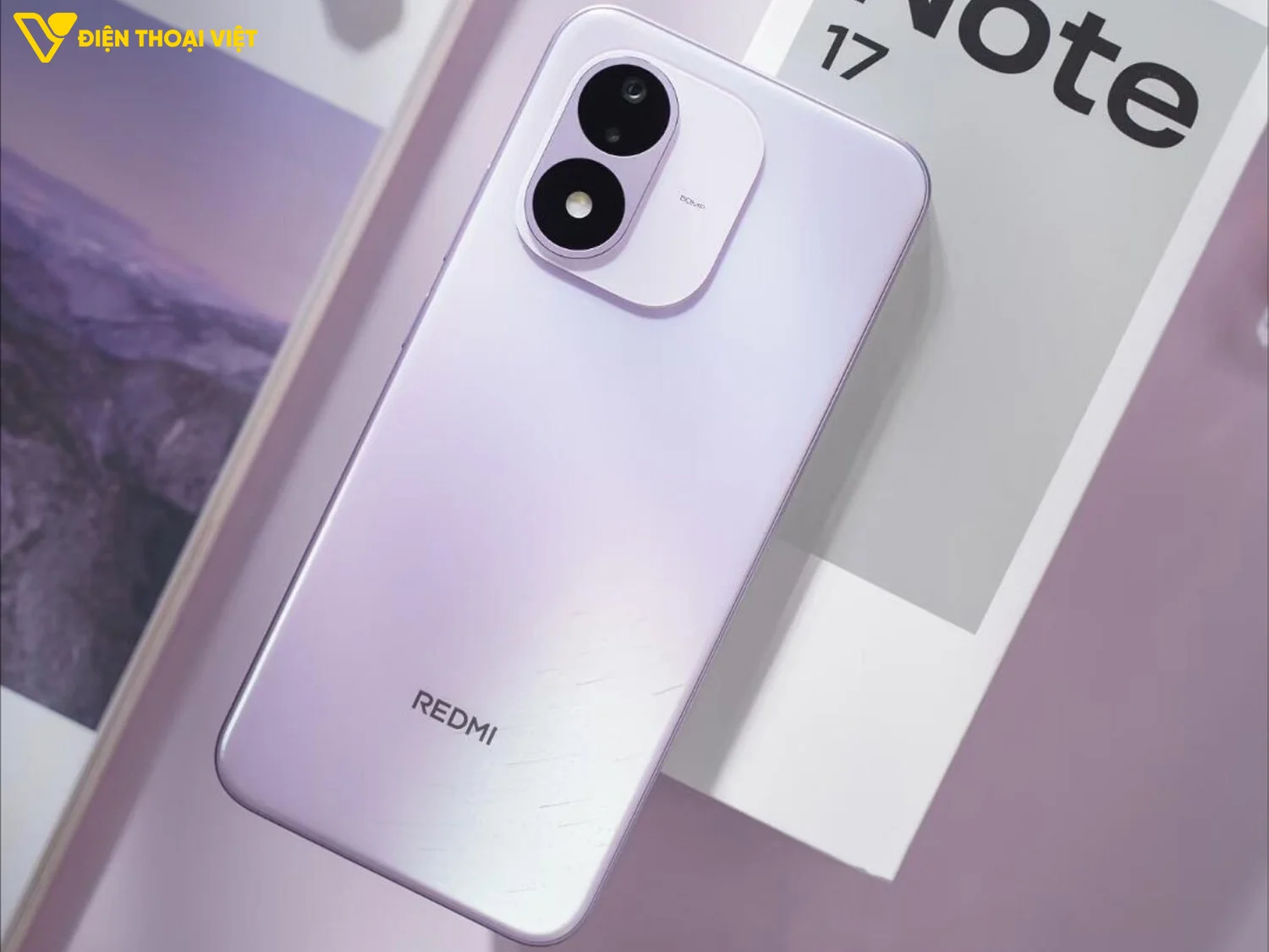REDMI Note 17 có thiết kế nhựa phẳng