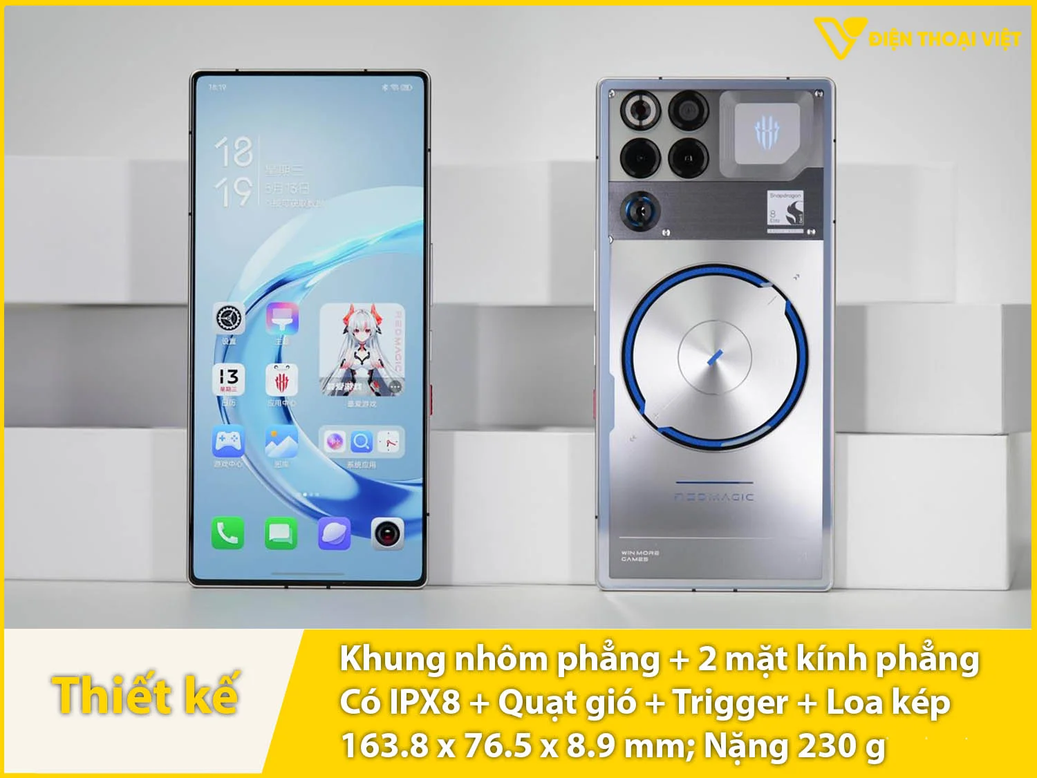 Thiết kế gaming mạnh mẽ & Quạt tản nhiệt, tản nhiệt chất lỏng