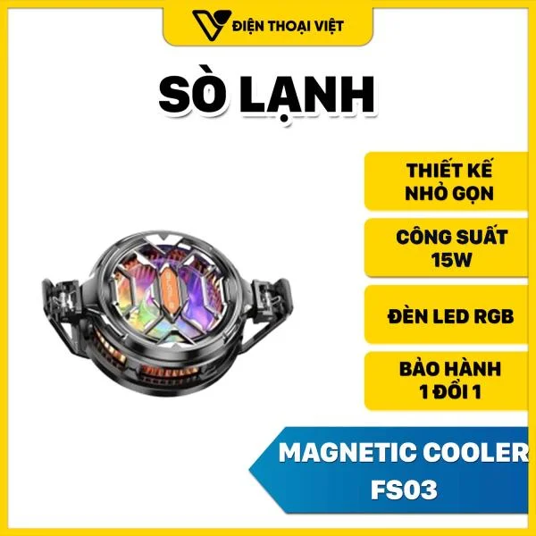 Sò lạnh điện thoại Magnetic Cooler FS03